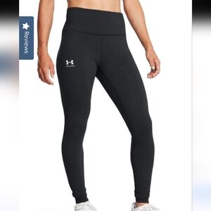 Under Armour Women's Black High Waist Full Length Campus Leggings  Medium  NWT